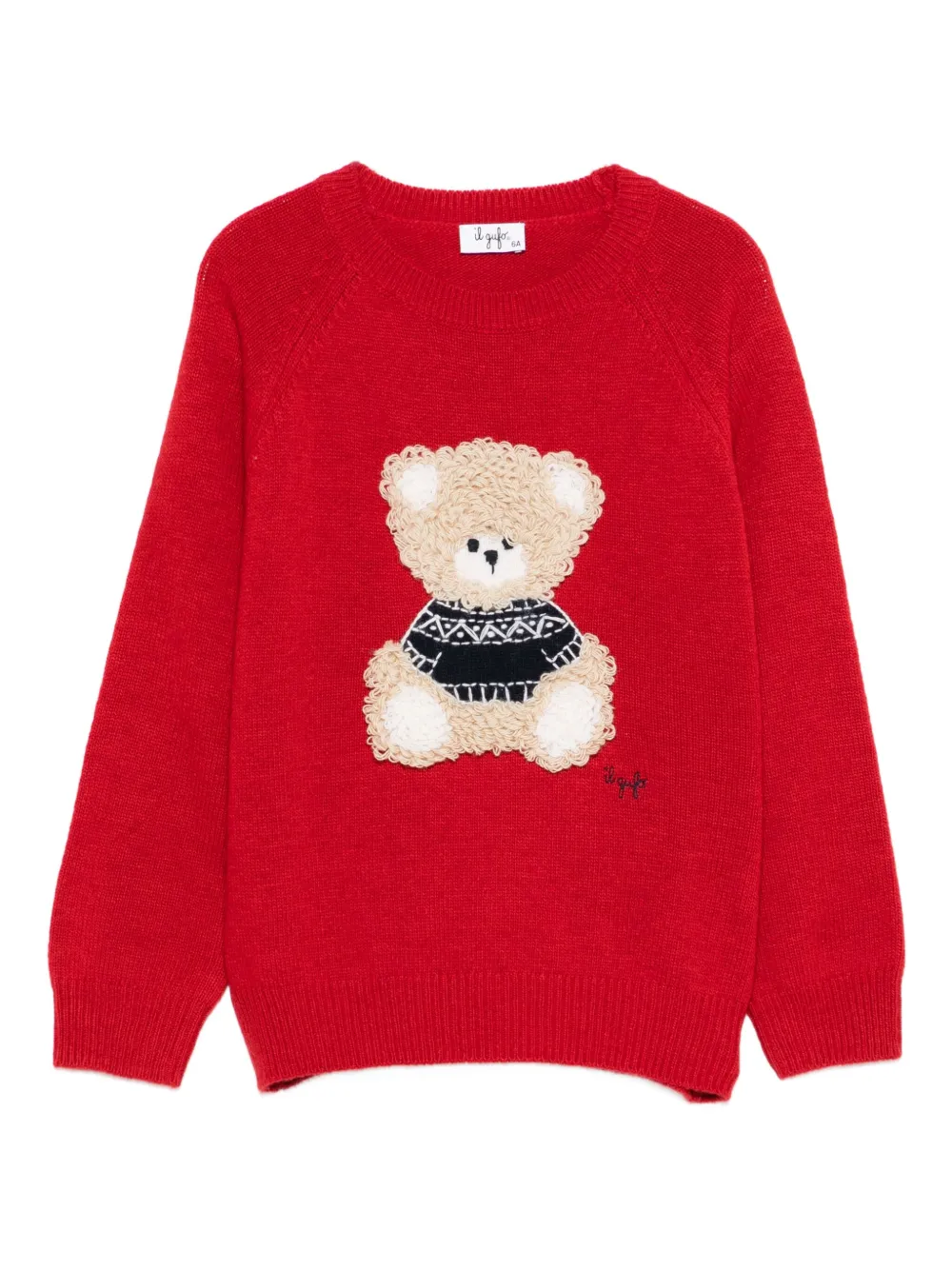 Il Gufo wool sweater | Red | Image 1