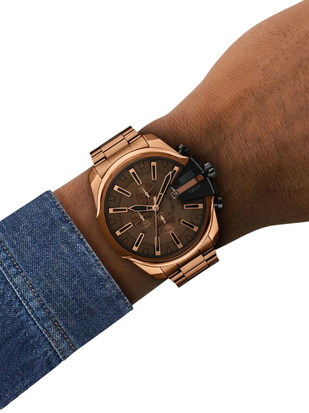 Diesel stainless steel 48mm - Bruin