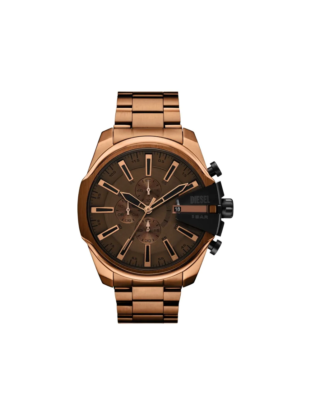 Diesel stainless steel 48mm | Brown | Image 1