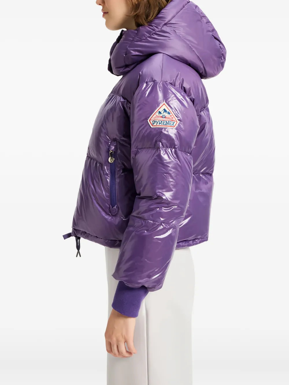 Pyrenex Altic Puffer Jacket In Purple