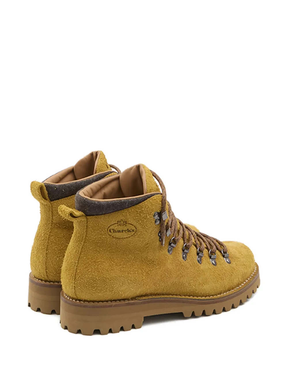 Church's Poulton leren wandellaarzen met veters Geel