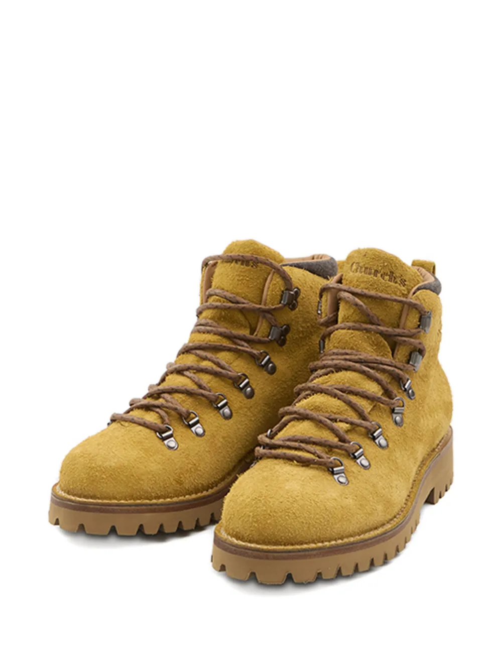 Church's Poulton leren wandellaarzen met veters Geel