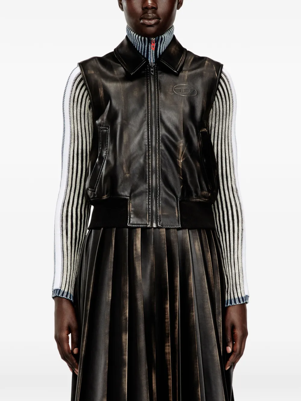  Diesel G-inko Sleeveless Jacket - Black 