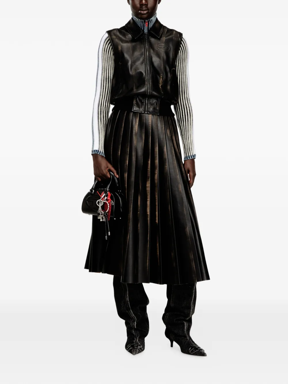  Diesel G-inko Sleeveless Jacket - Black 
