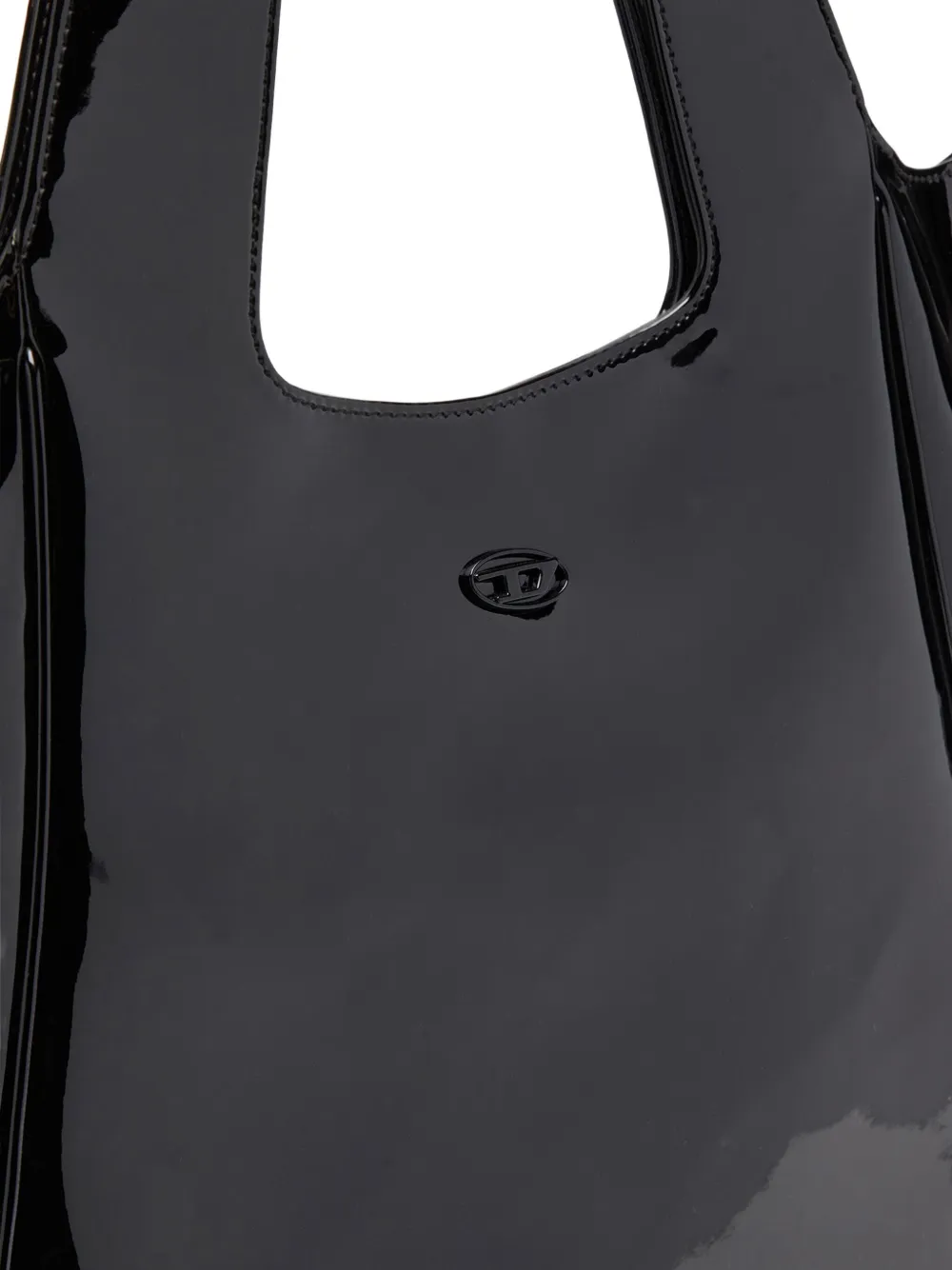 Diesel Play-silhouette shopper Zwart