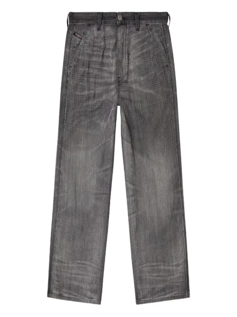 Diesel slant pockets straight jeans