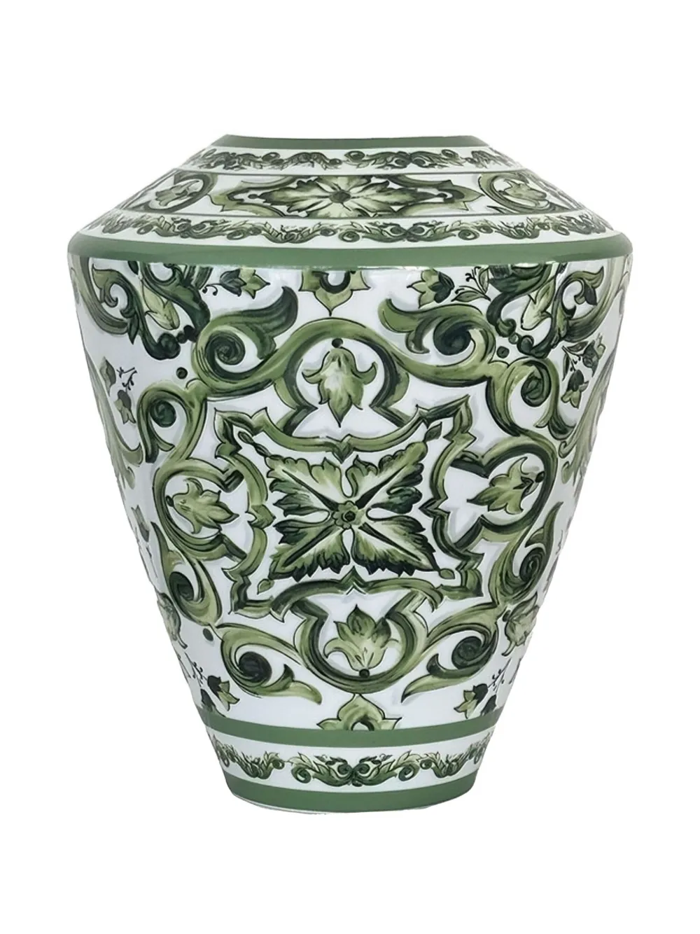 Dolce & Gabbana Majolica floral vase (25cm x 29 cm) | Vases | Image 2