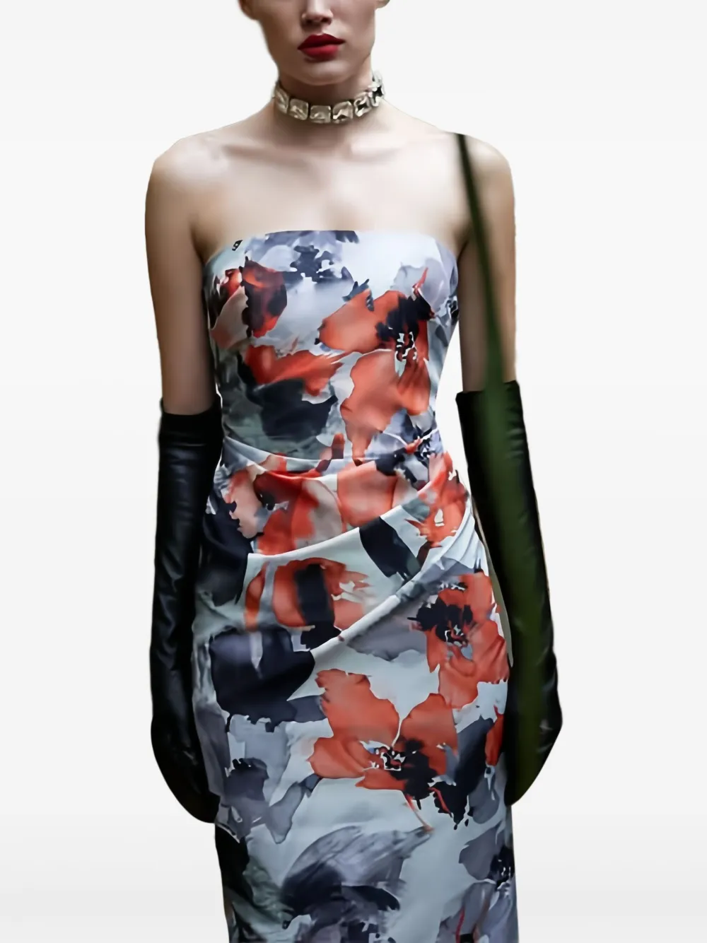 MUSEUM OF FINE CLOTHING Strapless jurk - Rood