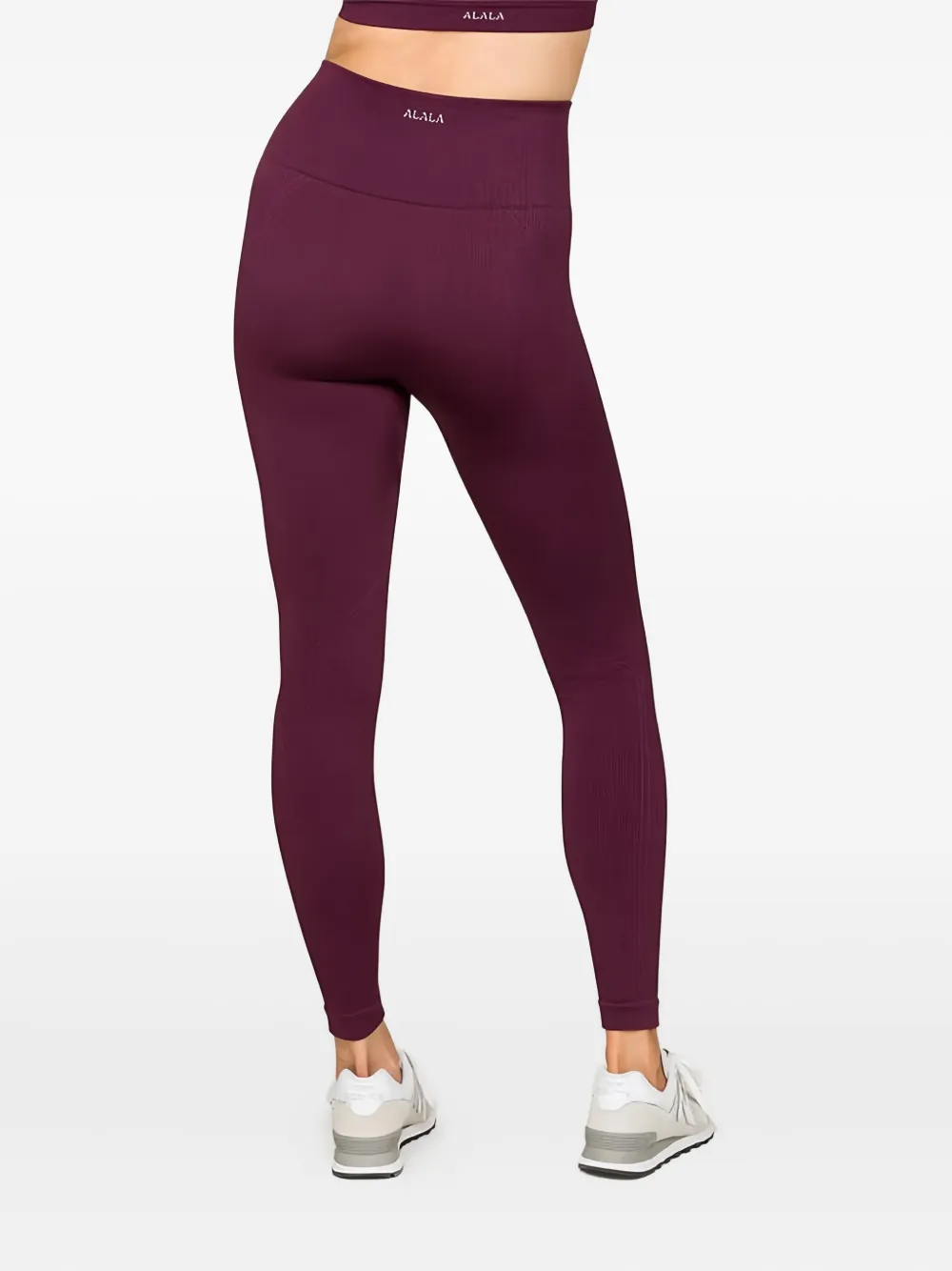 Alala Logo-detail Performance Leggings In Red