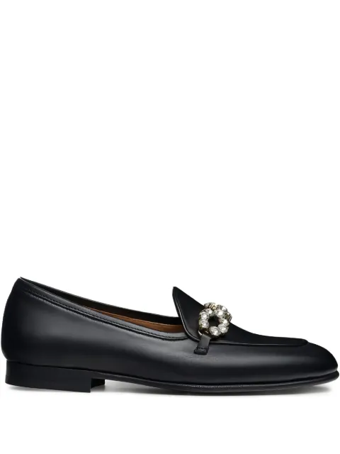 Magnanni crystal-embellished loafers 