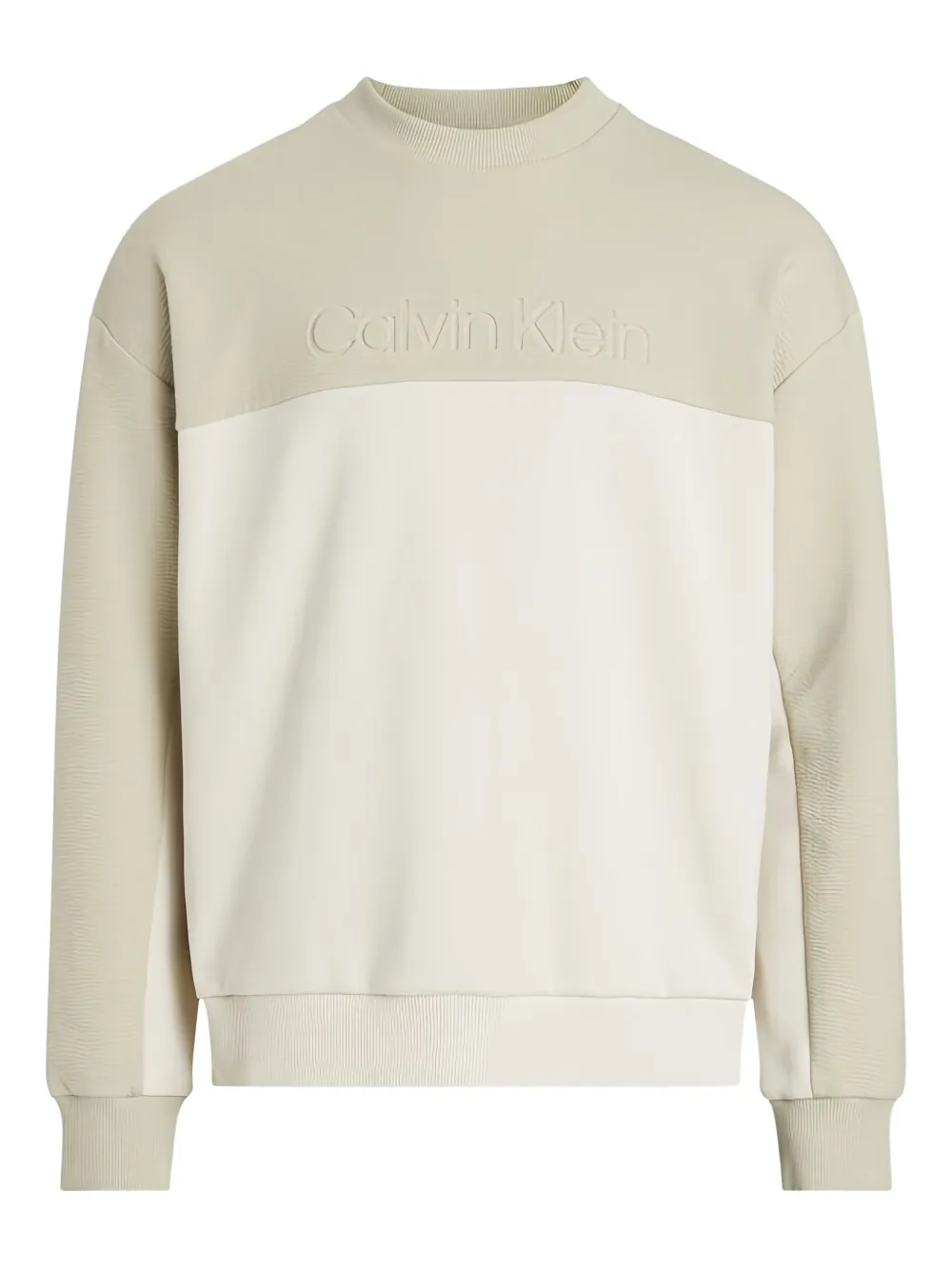 Calvin Klein sweat colour block à logo embossé | Sweats | Image 2