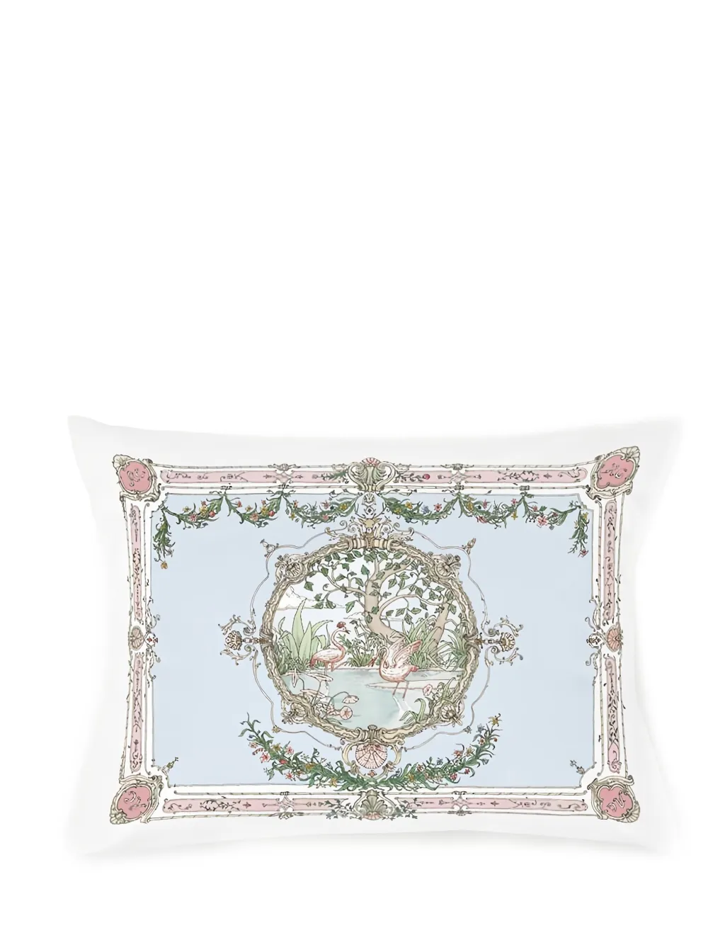 Atelier Choux framed print cushion cover | White | Image 1
