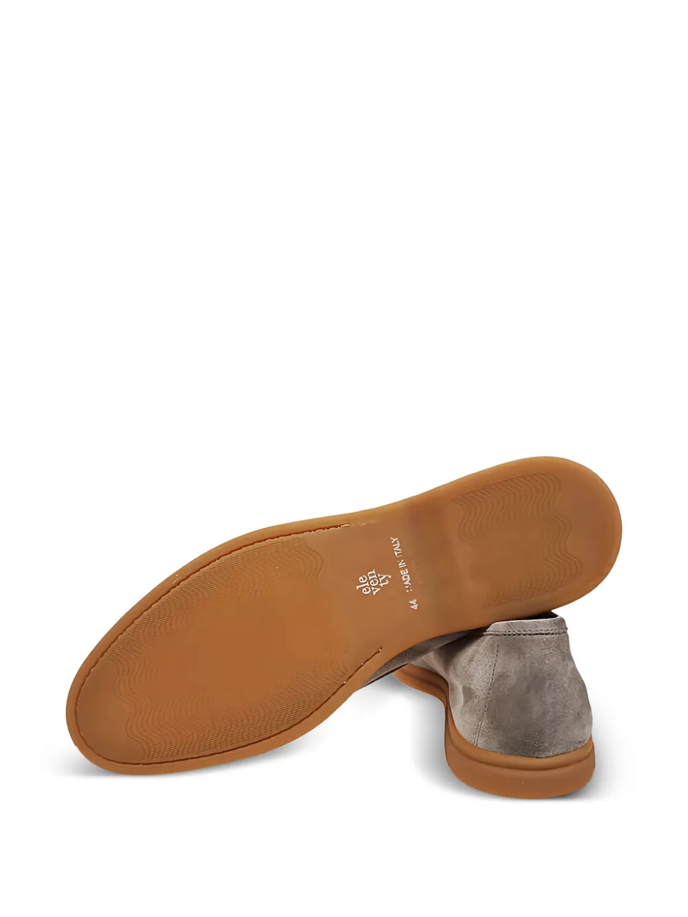 Eleventy Suède loafers Groen