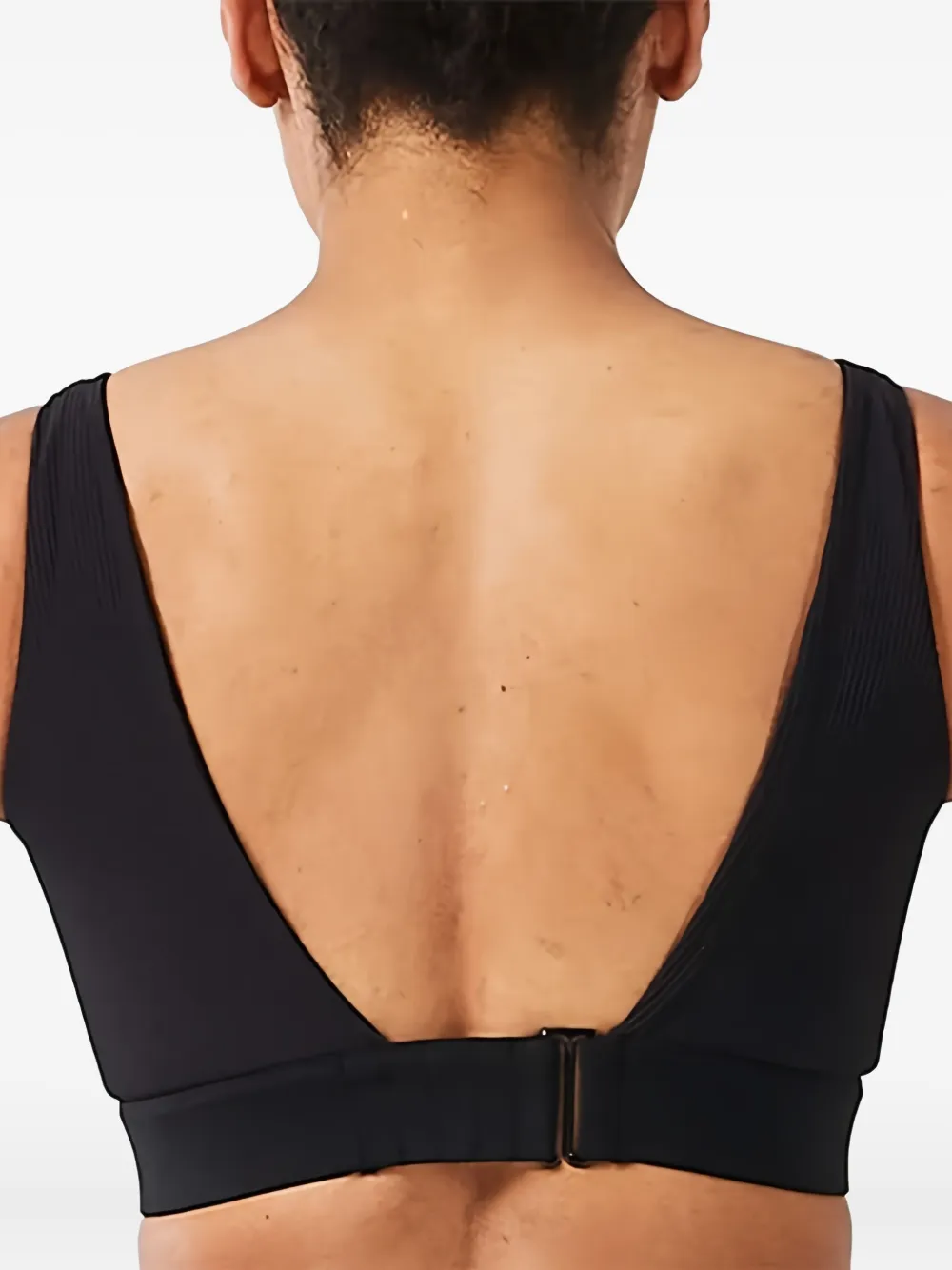 Squatwolf Asymmetric Sports Bra In Black