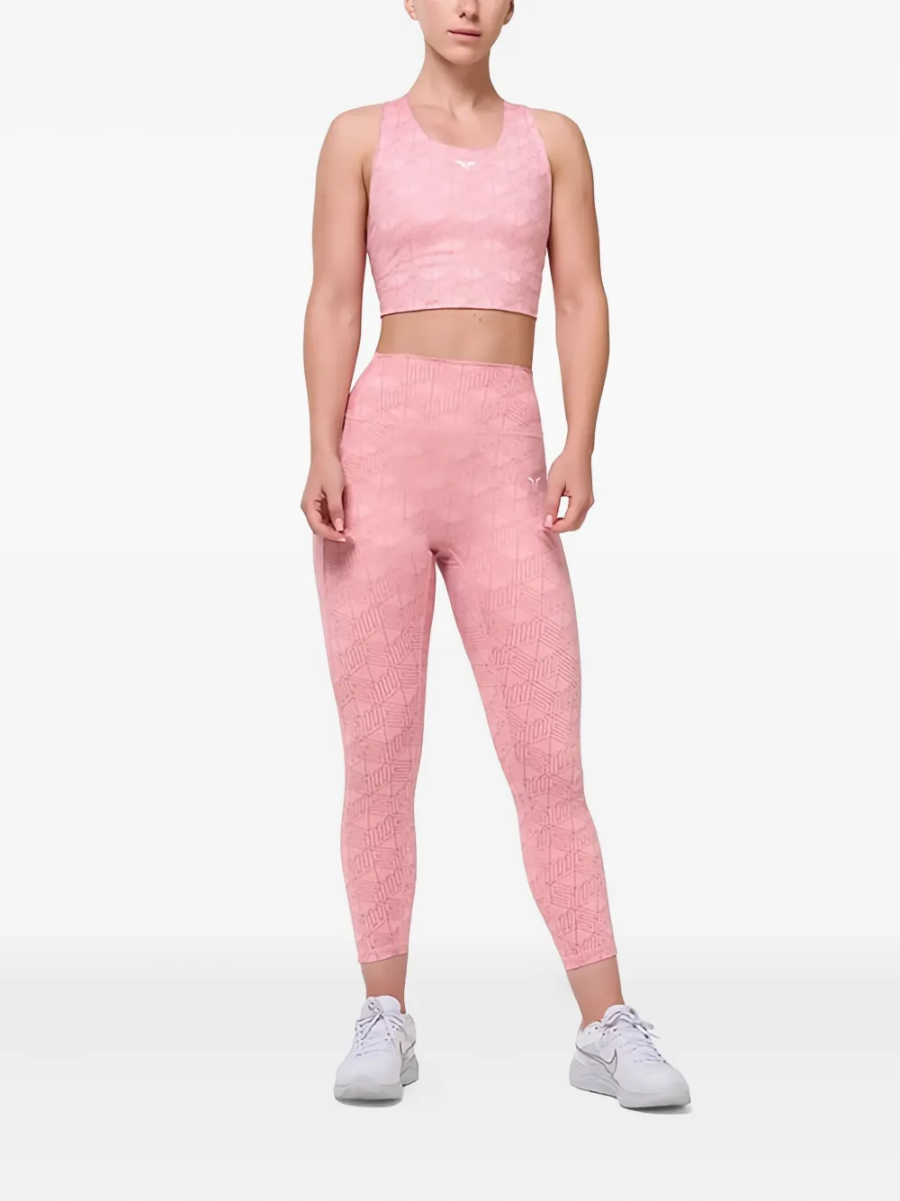 SQUATWOLF Legging met geometrische print - Roze
