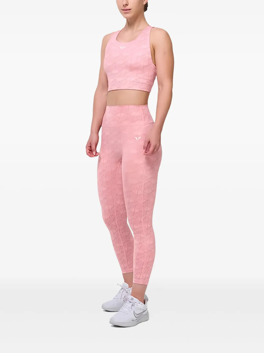 SQUATWOLF Legging met geometrische print Roze