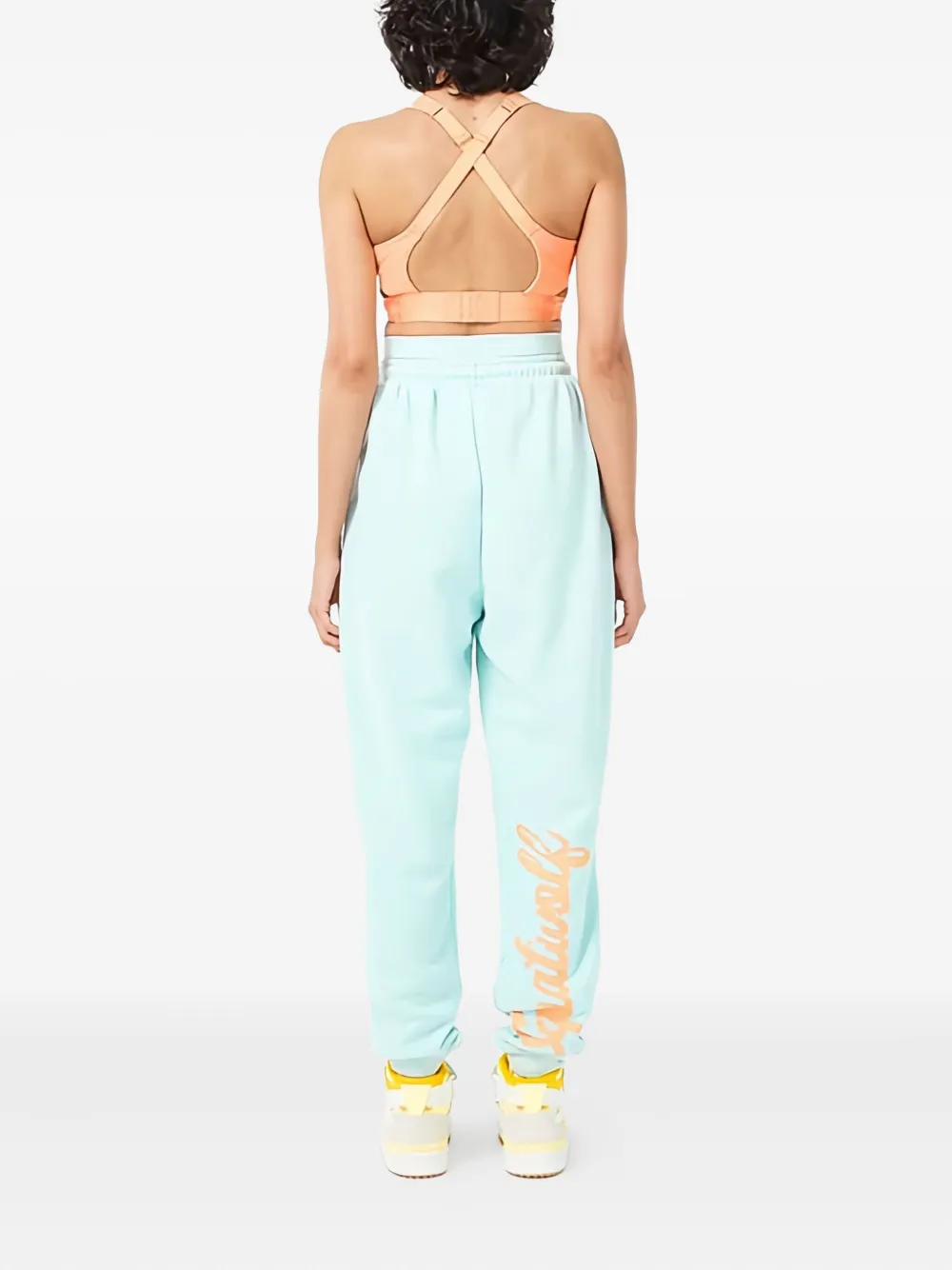 Squatwolf Criss-cross Sports Bra In Multi