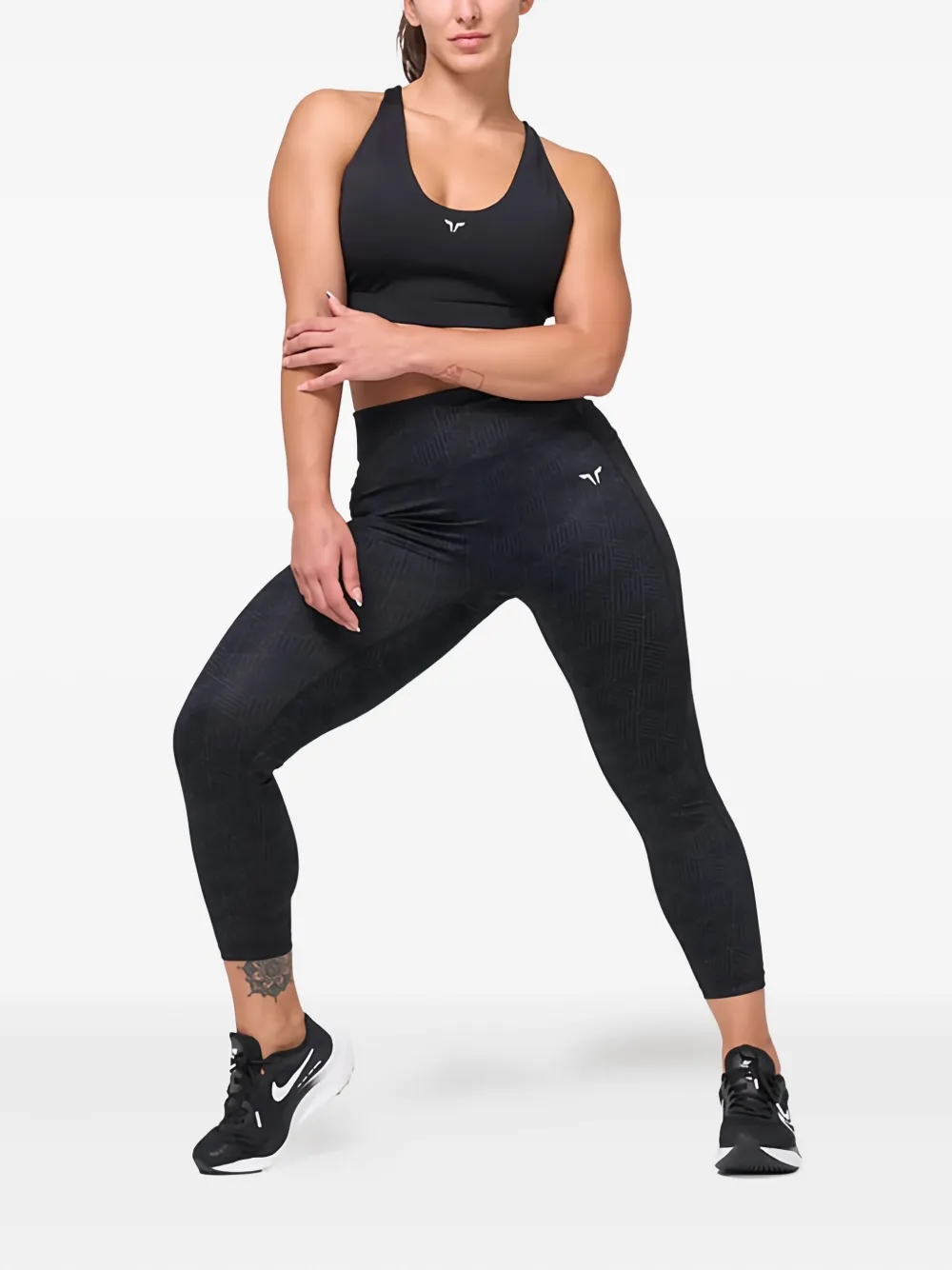 SQUATWOLF Essential racerback sport-bh Zwart