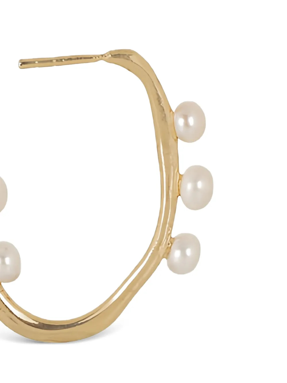 Atelier Mon Pearl Earrings In Gold