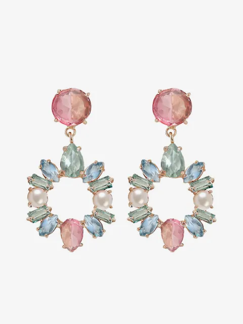ATELIER MON Candy Cabana drop earrings