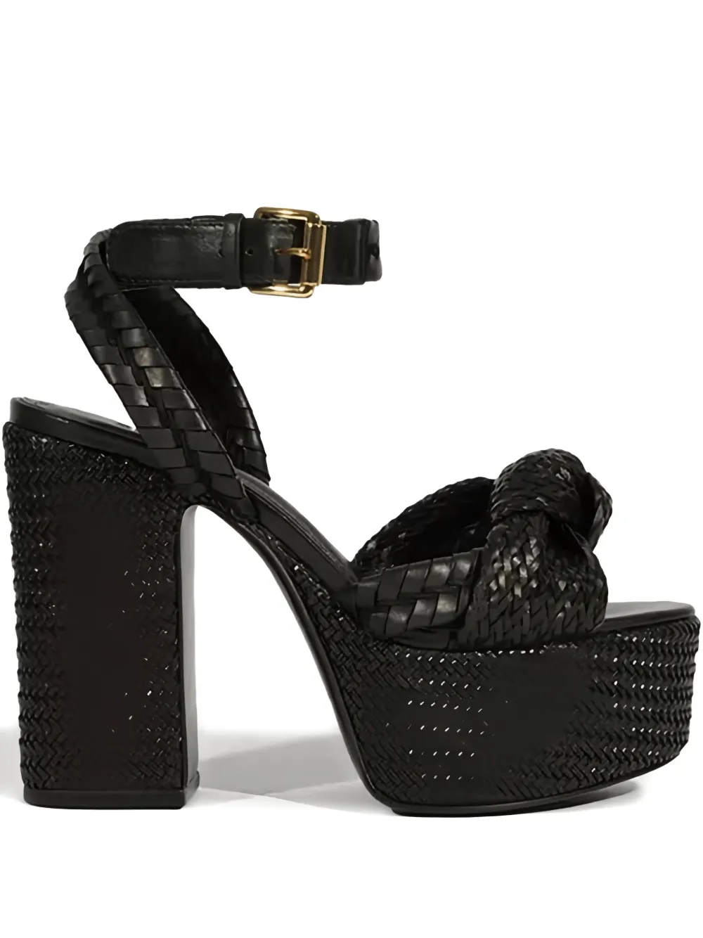 Schutz 120 mm Khari sandalen met plateauzool Zwart