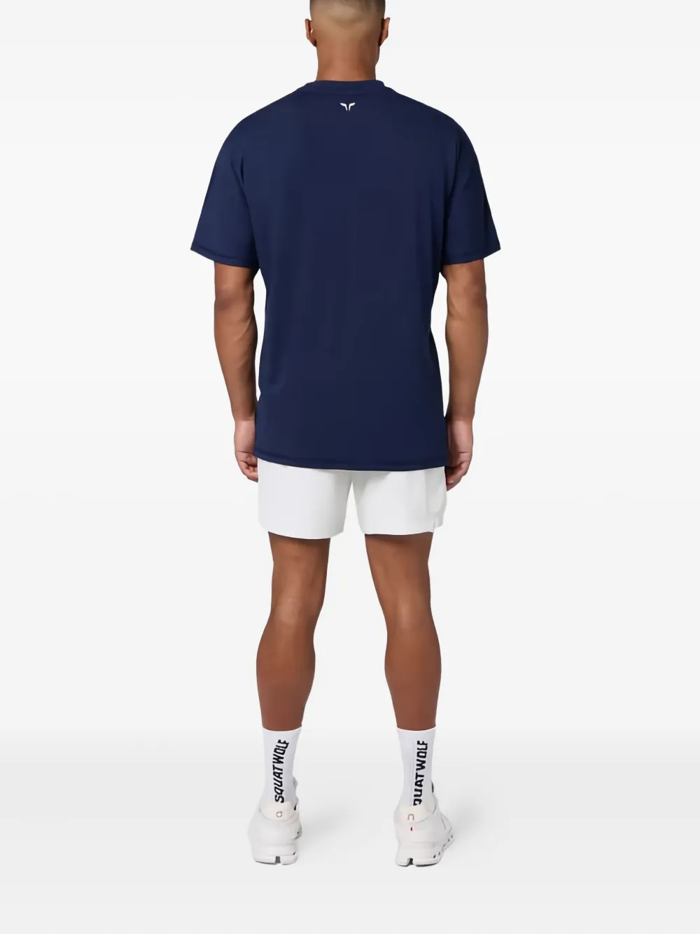 Squatwolf Pump Cover Logo Performance T-shirt In Blue