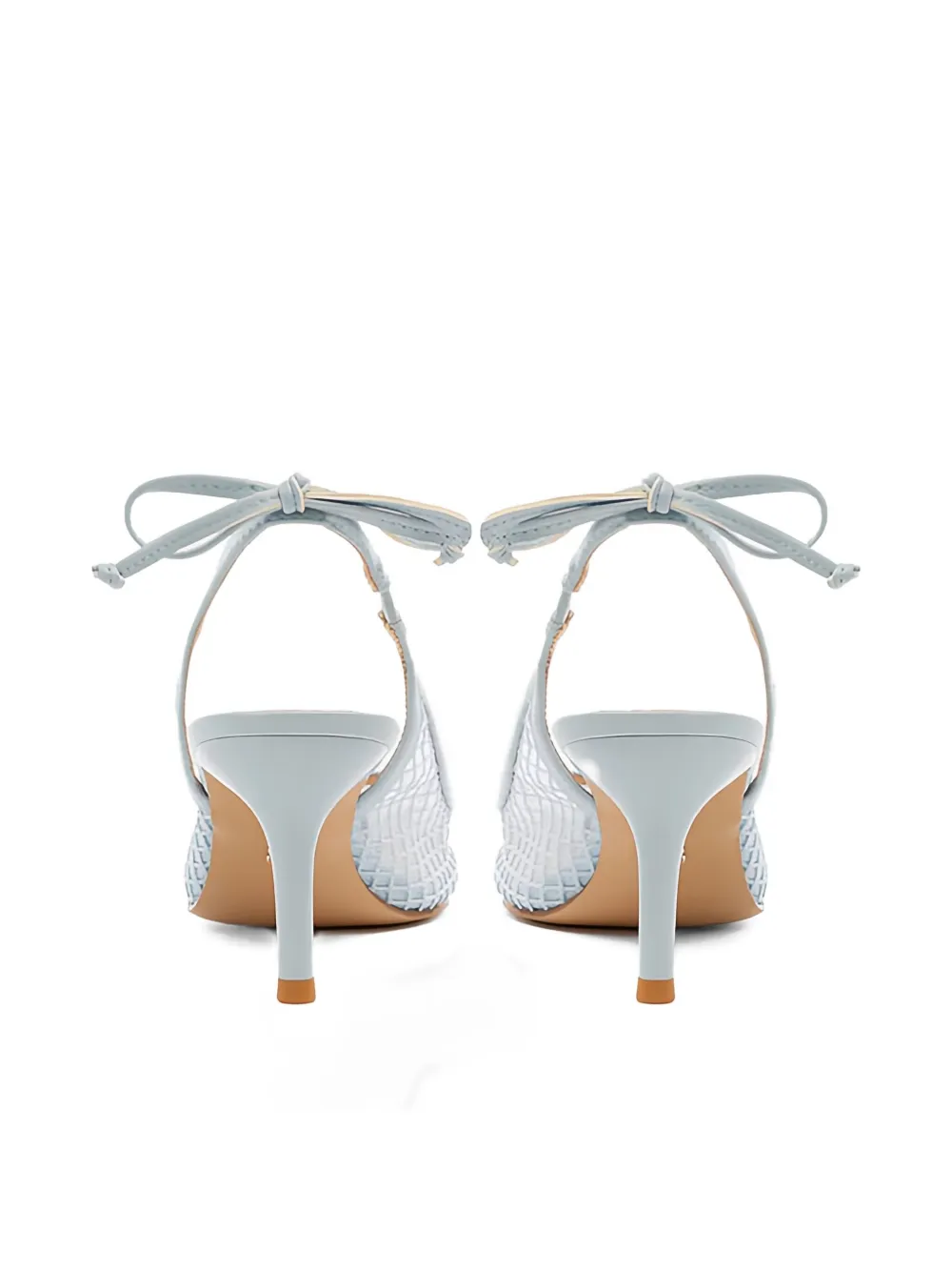 Twenty Four Haitch Net Dallas Pumps In Blue