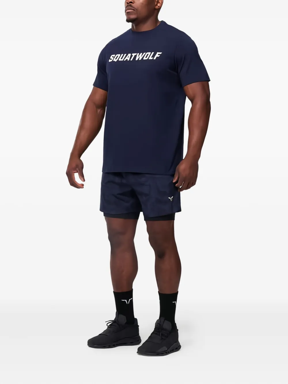 Squatwolf Logo Crewneck T-shirt In Blue