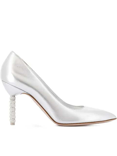 Sophia Webster 85mm Jasmine embellished pumps