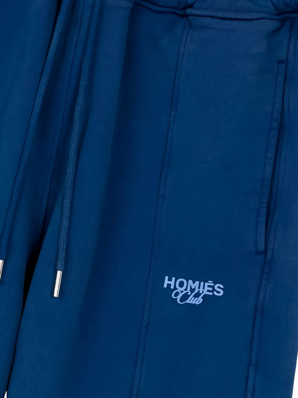 HOMIES MARBELLA Trainingsbroek met trekkoord en vlakken Blauw