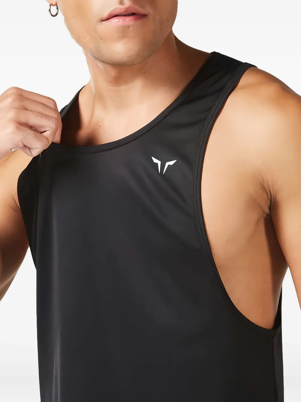 Squatwolf Logo Tank Top In Black