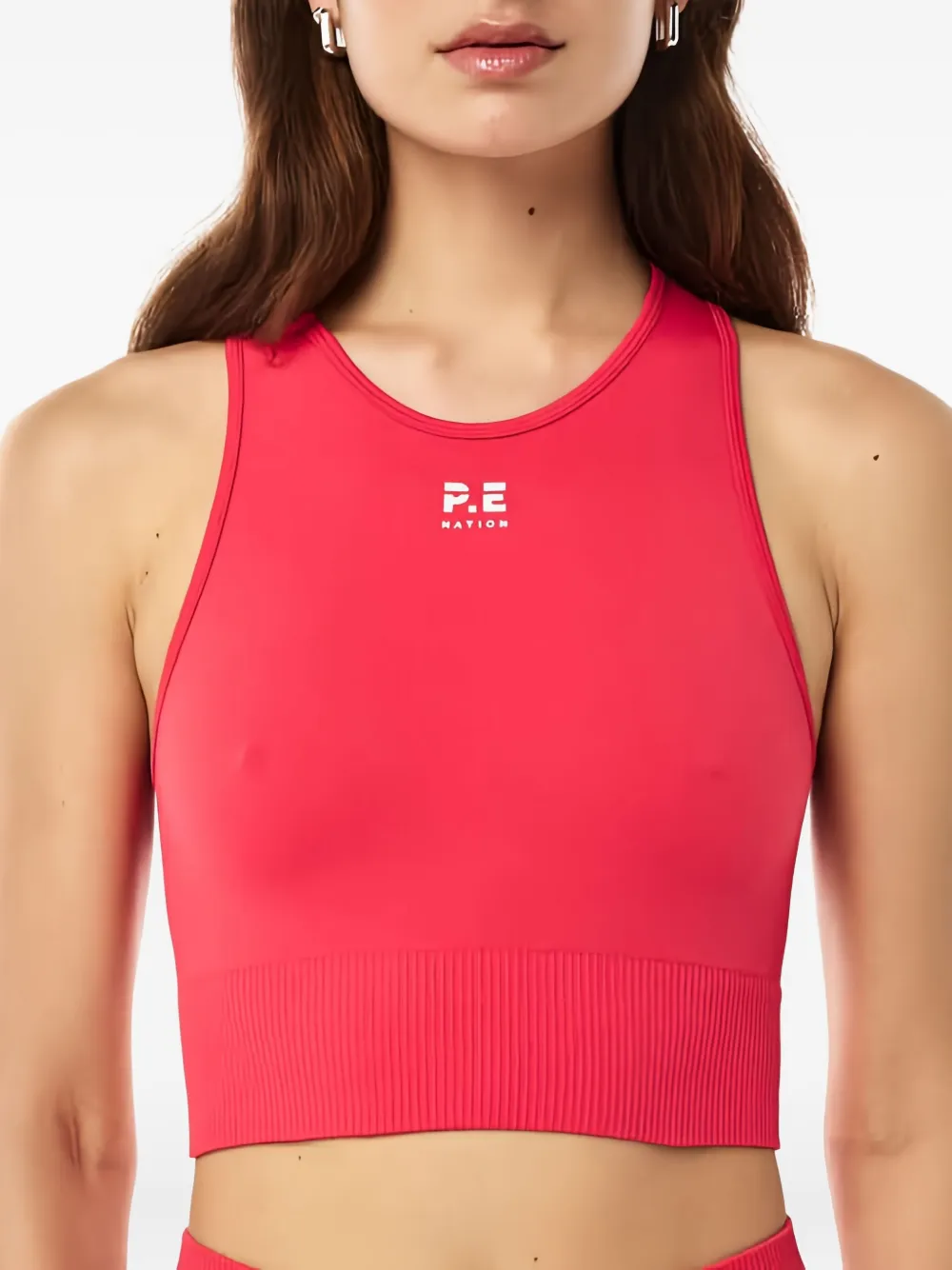 P.E Nation Naadloze tanktop Rood