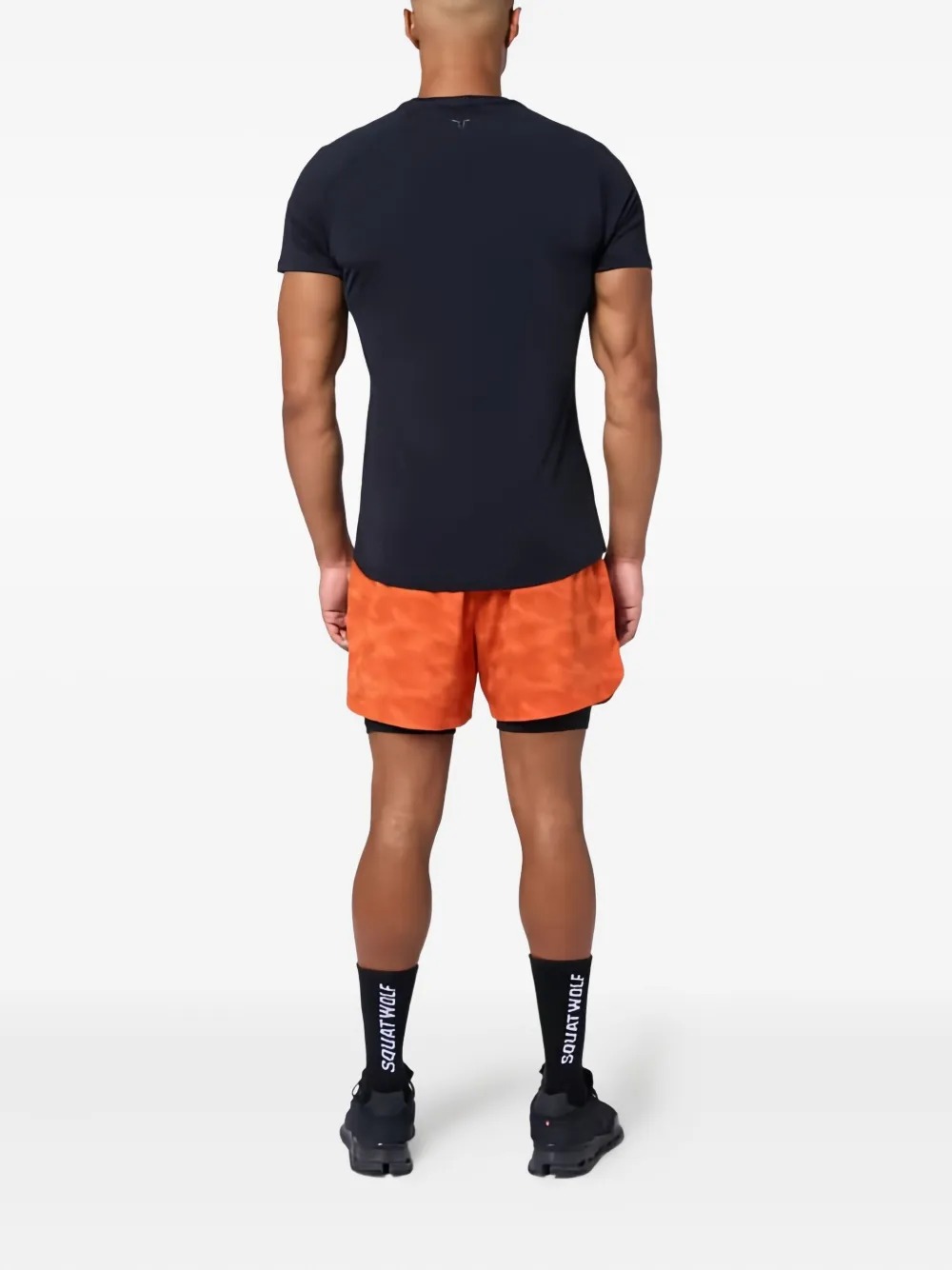 Squatwolf Alpha Panelled Short-sleeve T-shirt In Black