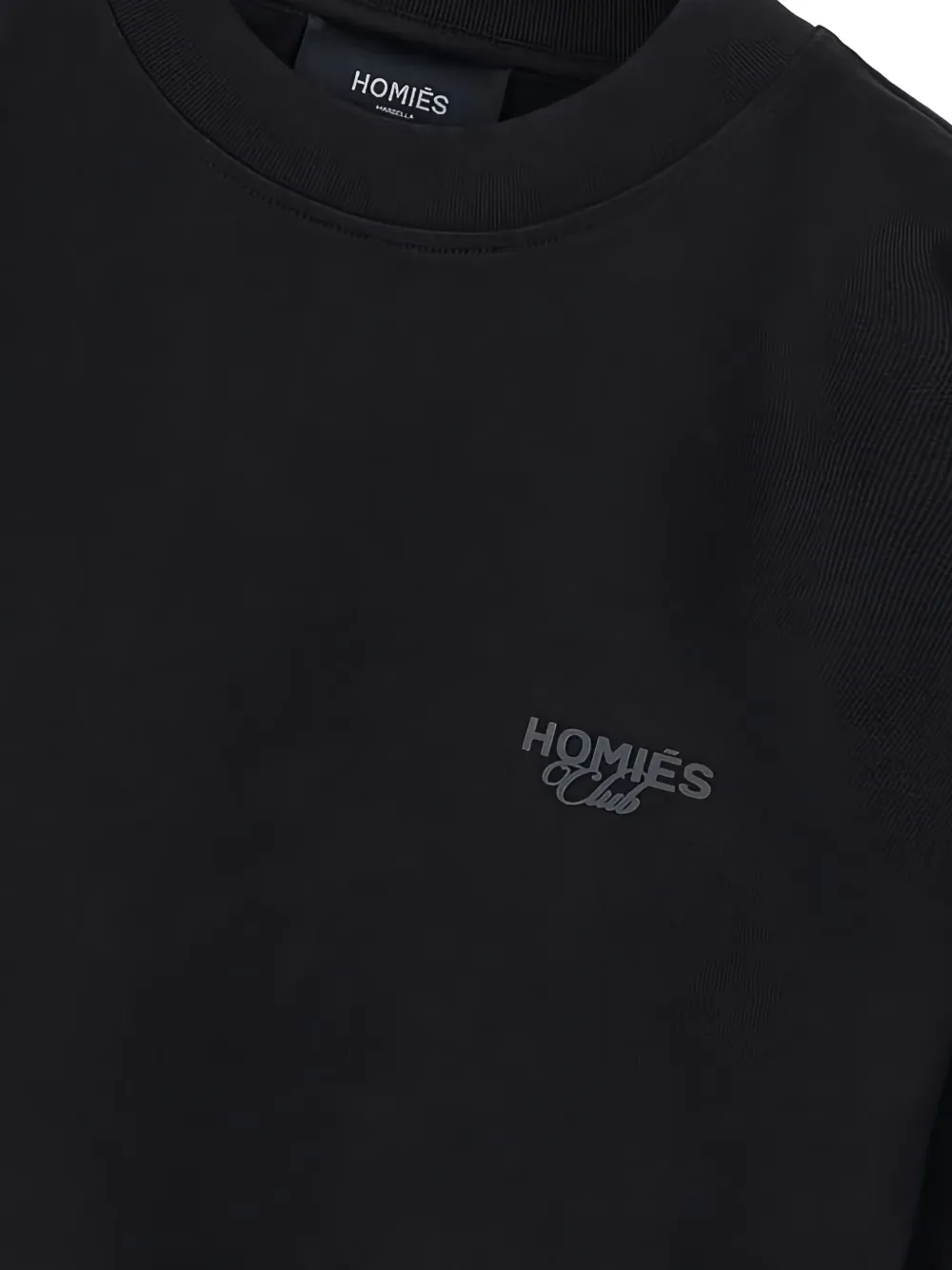 HOMIES MARBELLA T-shirt met logo Zwart