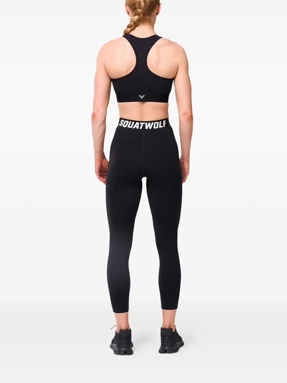 Squatwolf Racerback Bra Top In Black