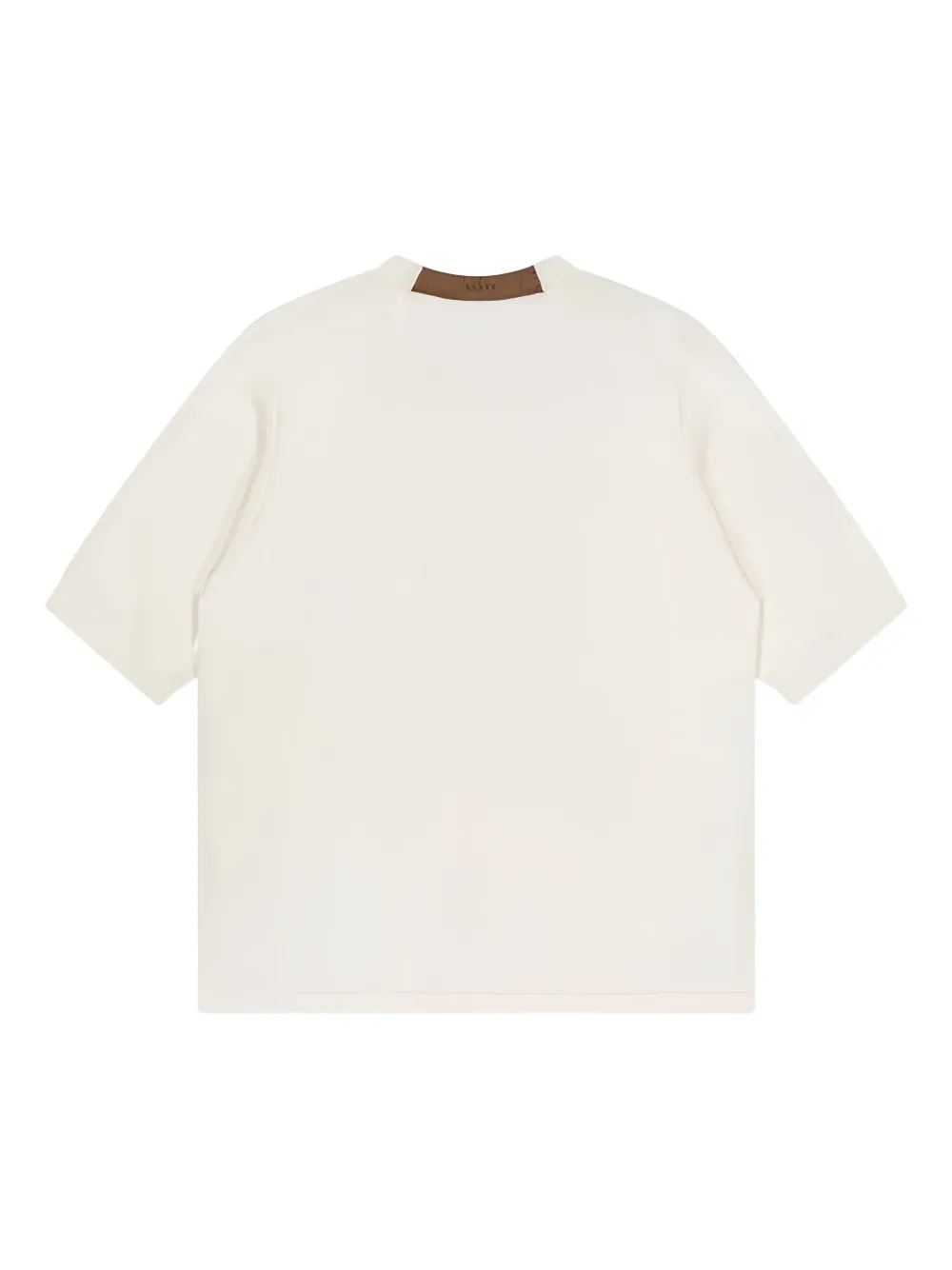 Sease Waffle T-shirt met korte mouwen - Wit
