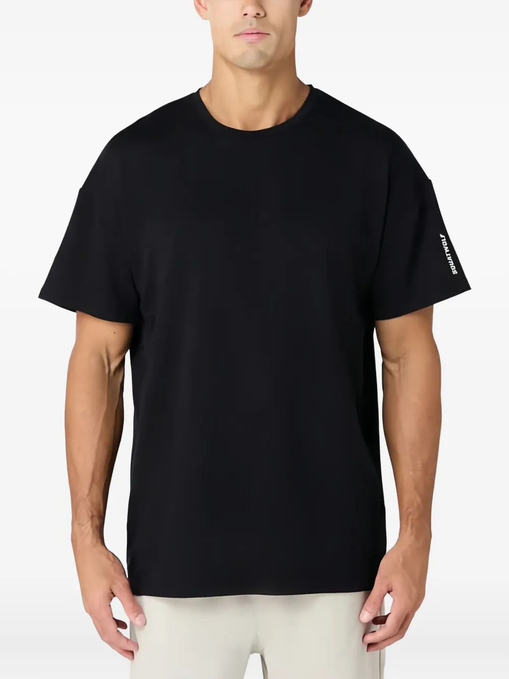 SQUATWOLF short-sleeve crew-neck T-shirt | Black | Image 1