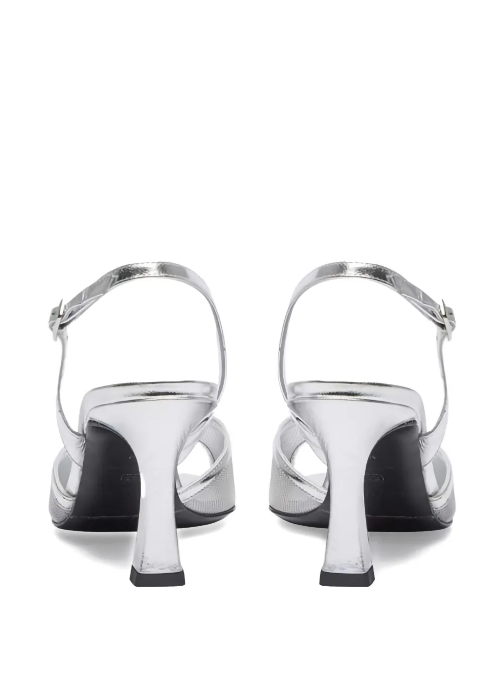 Carel Paris Anastasia sandalen met hak Zilver