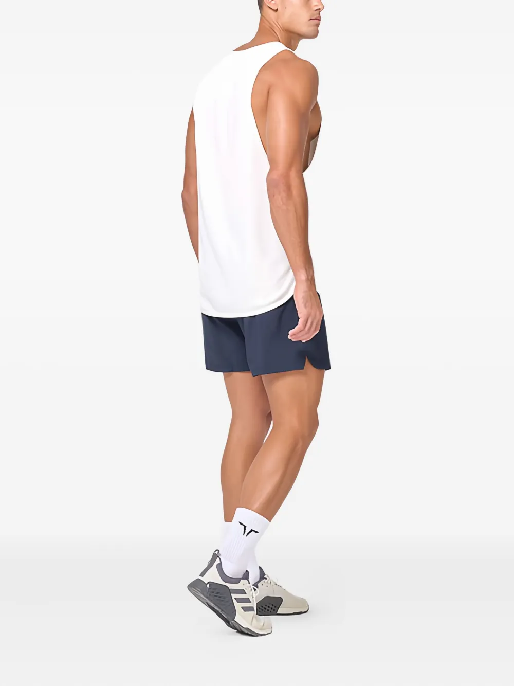 Squatwolf Scoop-neck Logo-detail Tank In White
