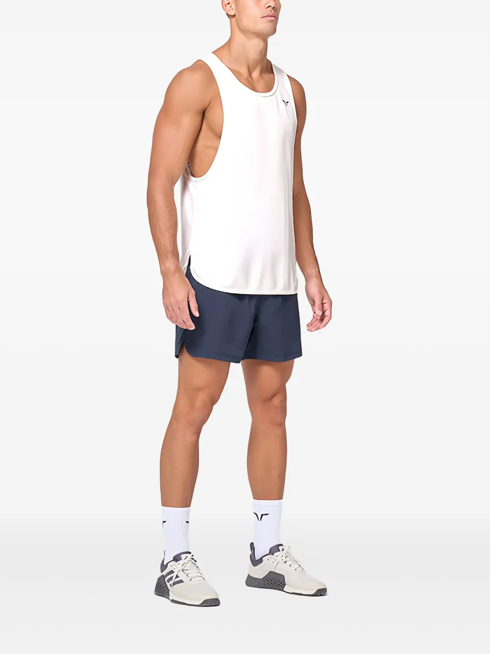 Squatwolf Scoop-neck Logo-detail Tank In White