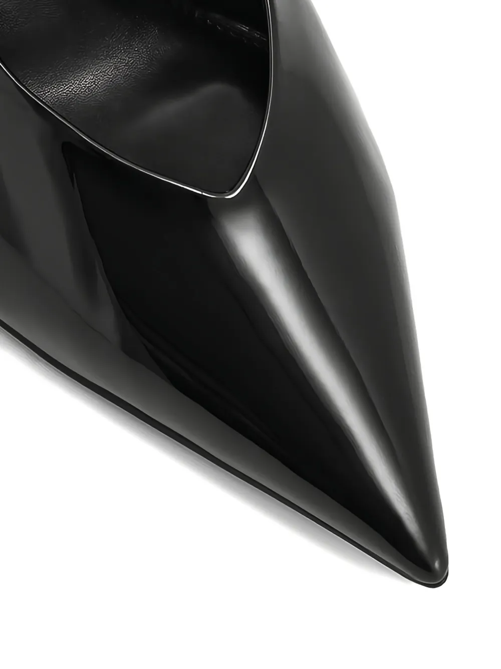 Jw Pei 85mm Alessia Cut-out Geometric Heel Pumps In Black