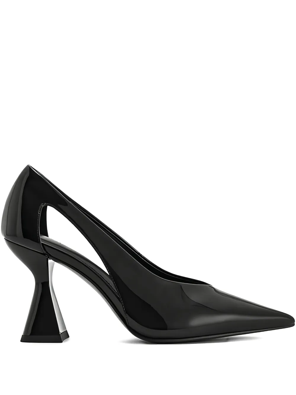 JW Pei zapatillas Alessia con tacón de 85mm | negro | Image 1