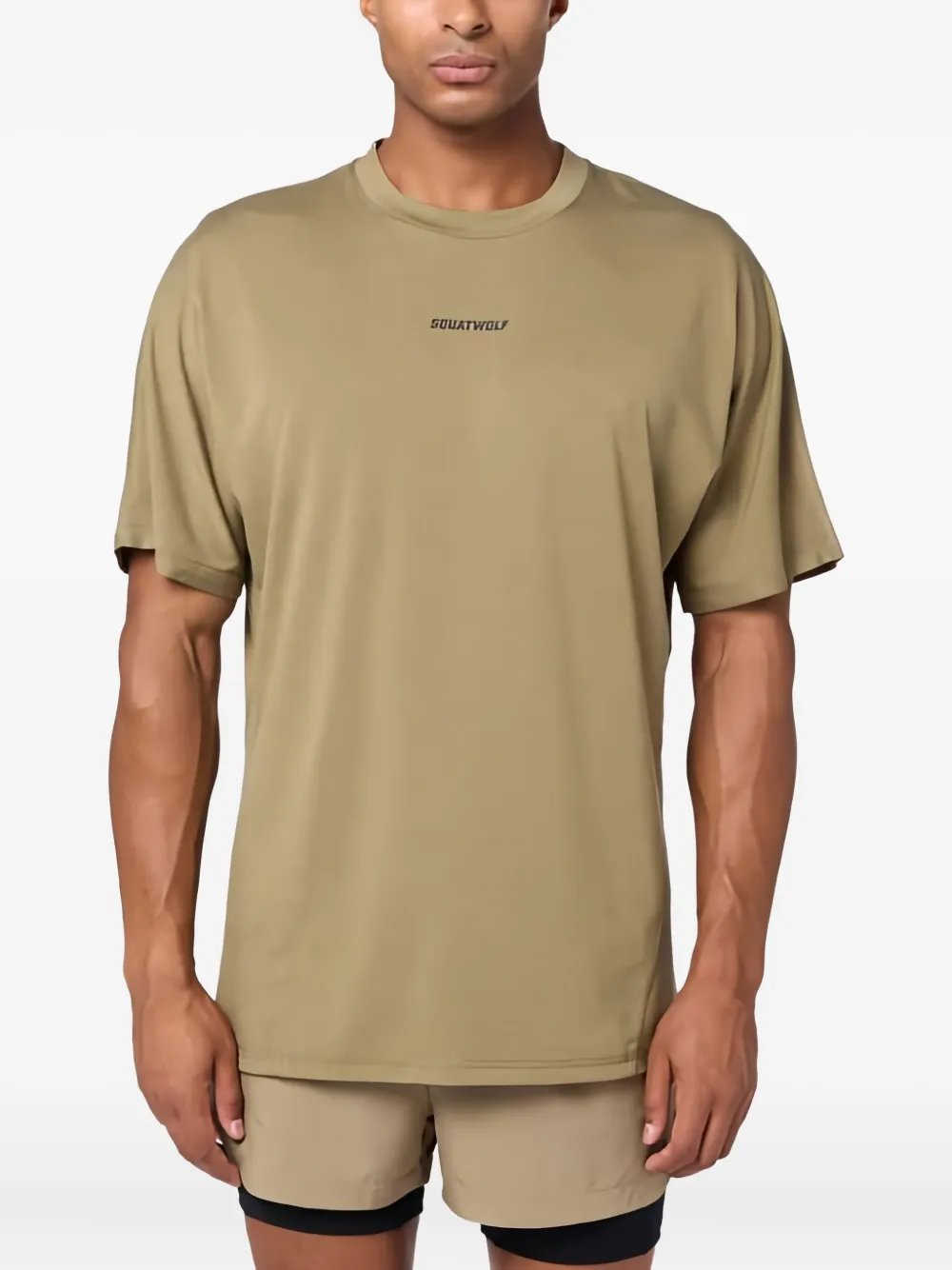 SQUATWOLF short-sleeve logo T-shirt | Green | Image 1