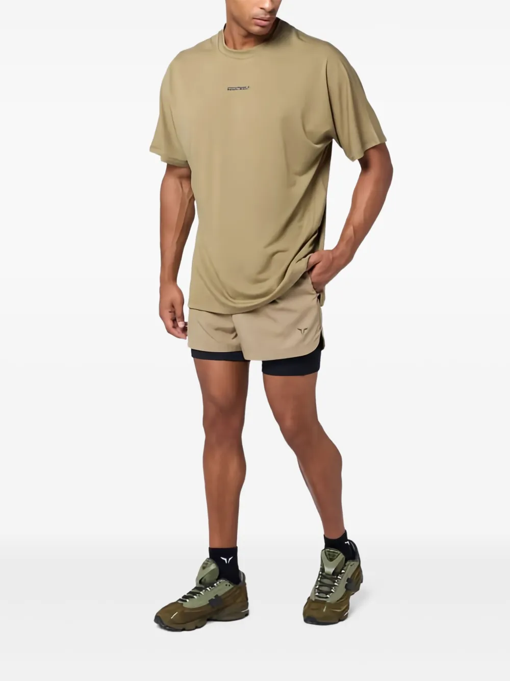Squatwolf Short-sleeve Logo T-shirt In Green