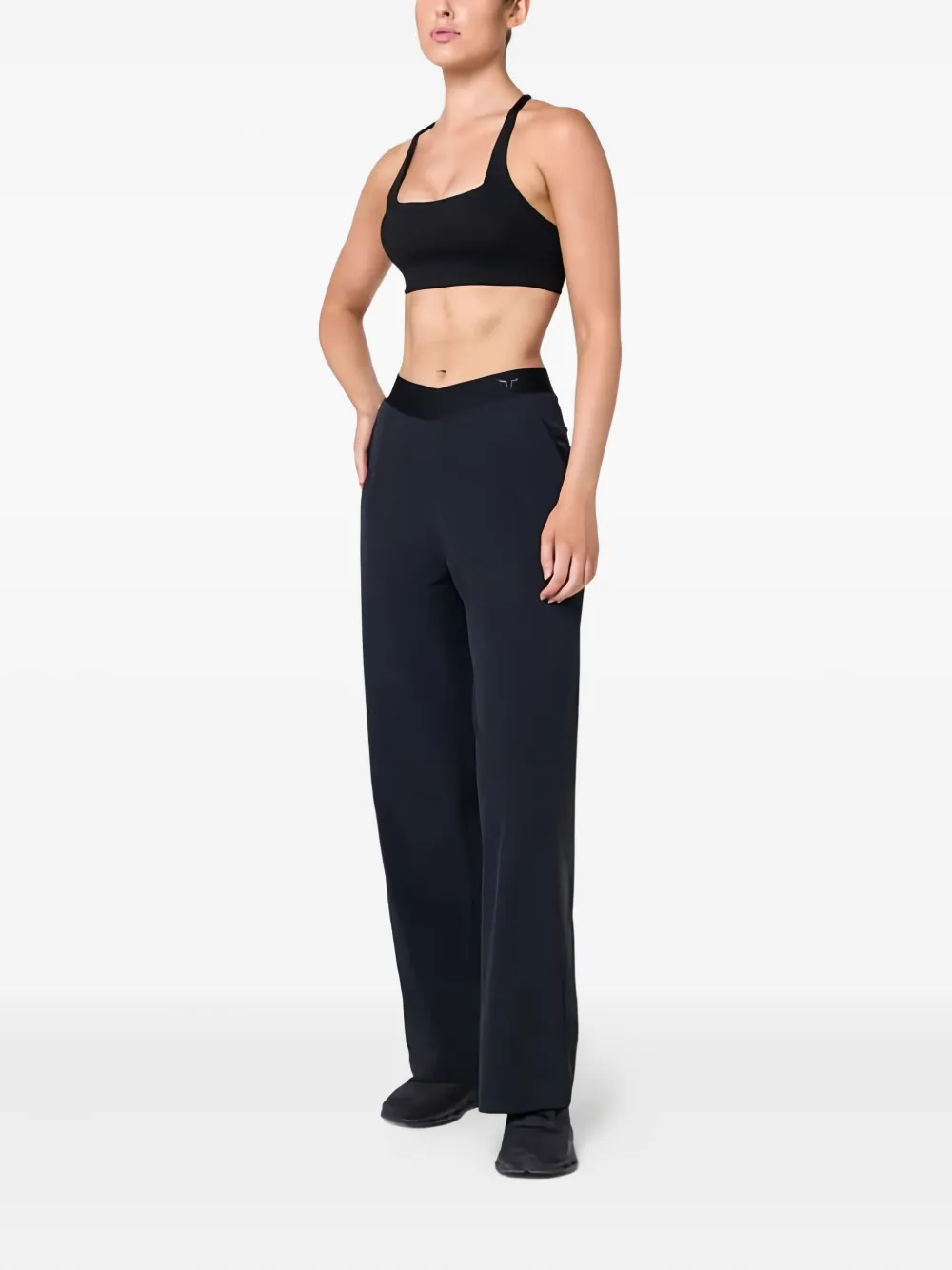 SQUATWOLF Trainingsbroek met gewikkelde taille Zwart
