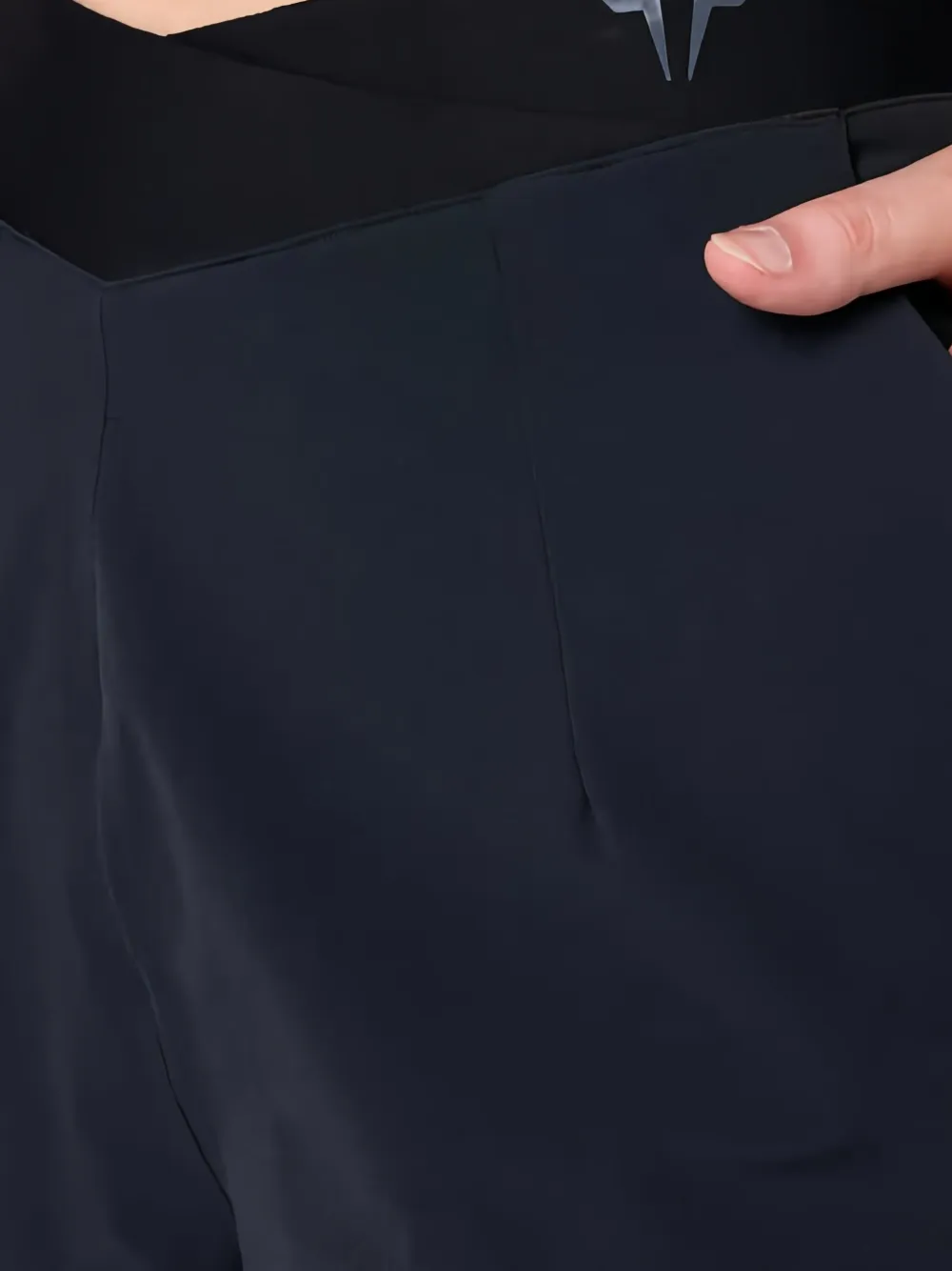 SQUATWOLF Trainingsbroek met gewikkelde taille Zwart