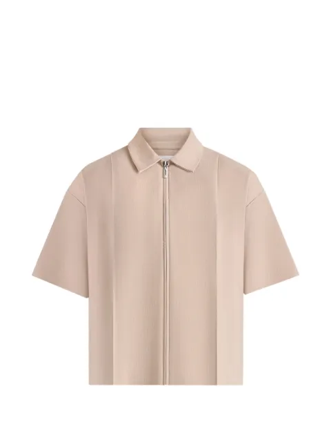 Manière De Voir chemise ample à plis marqués beige