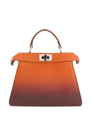 FENDI ピーカブー ソフト ハンドバッグ L | ニュートラル | FARFETCH JP