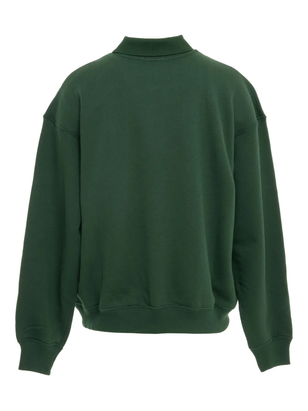 Polo Ralph Lauren Arctic Fleece Polo Long Sleeve Pullover Northwest Pine In Green