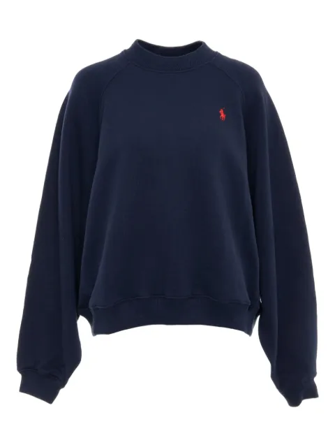 Polo Ralph Lauren sudadera con cuello redondo y logo bordado
